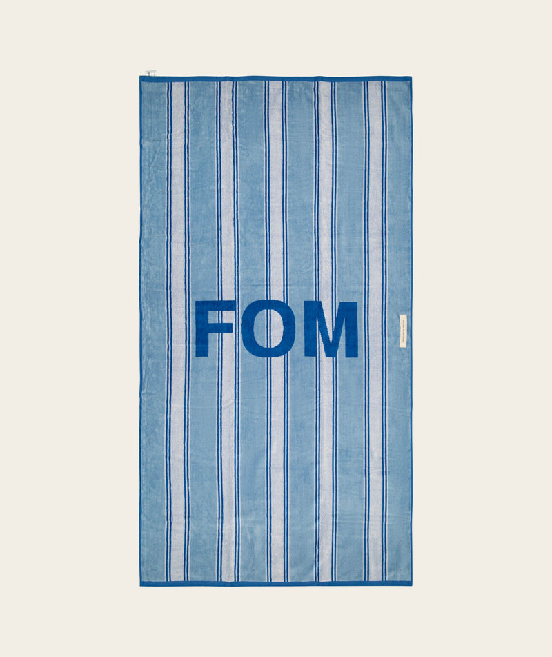 FOM Beach Towel - Blue Daiquiri
